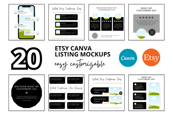 Elevate Your Etsy Shop with Professional Listing Mockups