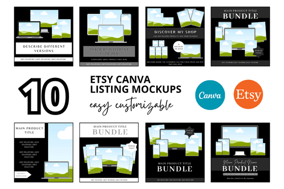 Elevate Your Etsy Shop with Professional Listing Mockups