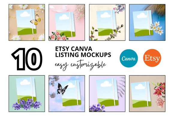 Elevate Your Etsy Shop with Professional Notebook Mockups