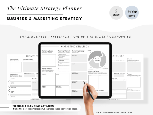 Marketing Strategy Workbook: A Designer's Blueprint for Success