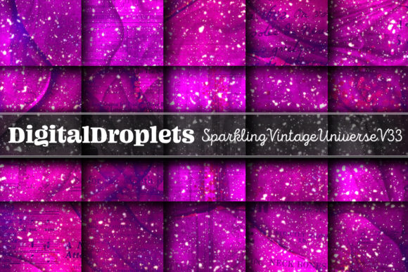 Sparkling Vintage Universe Vol. 33: A Designer's Textured Asset