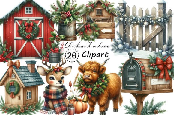 Vintage Christmas Farmhouse Sublimation: A Designer's Guide to Timeless Holiday Assets