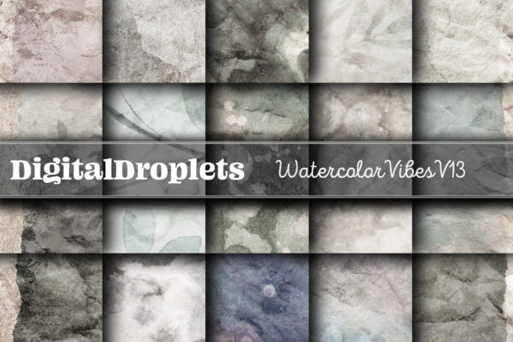 Watercolor Vibes Vol. 13: A Designer's Toolkit for Authentic Texture